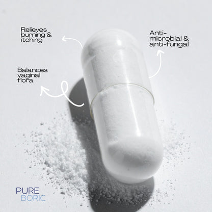 Boric Acid Vaginal Suppositories x30