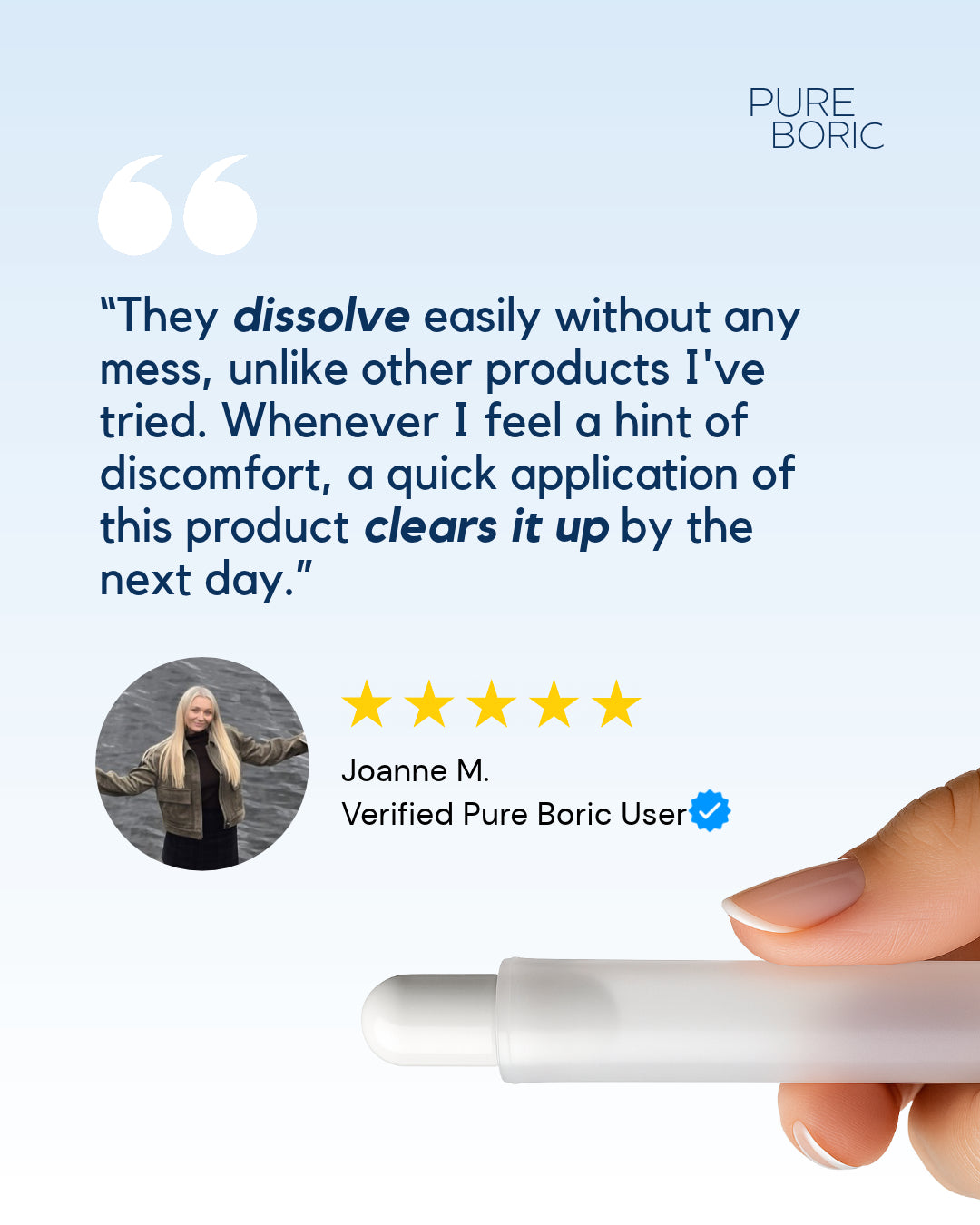 Boric Acid Suppositories x30